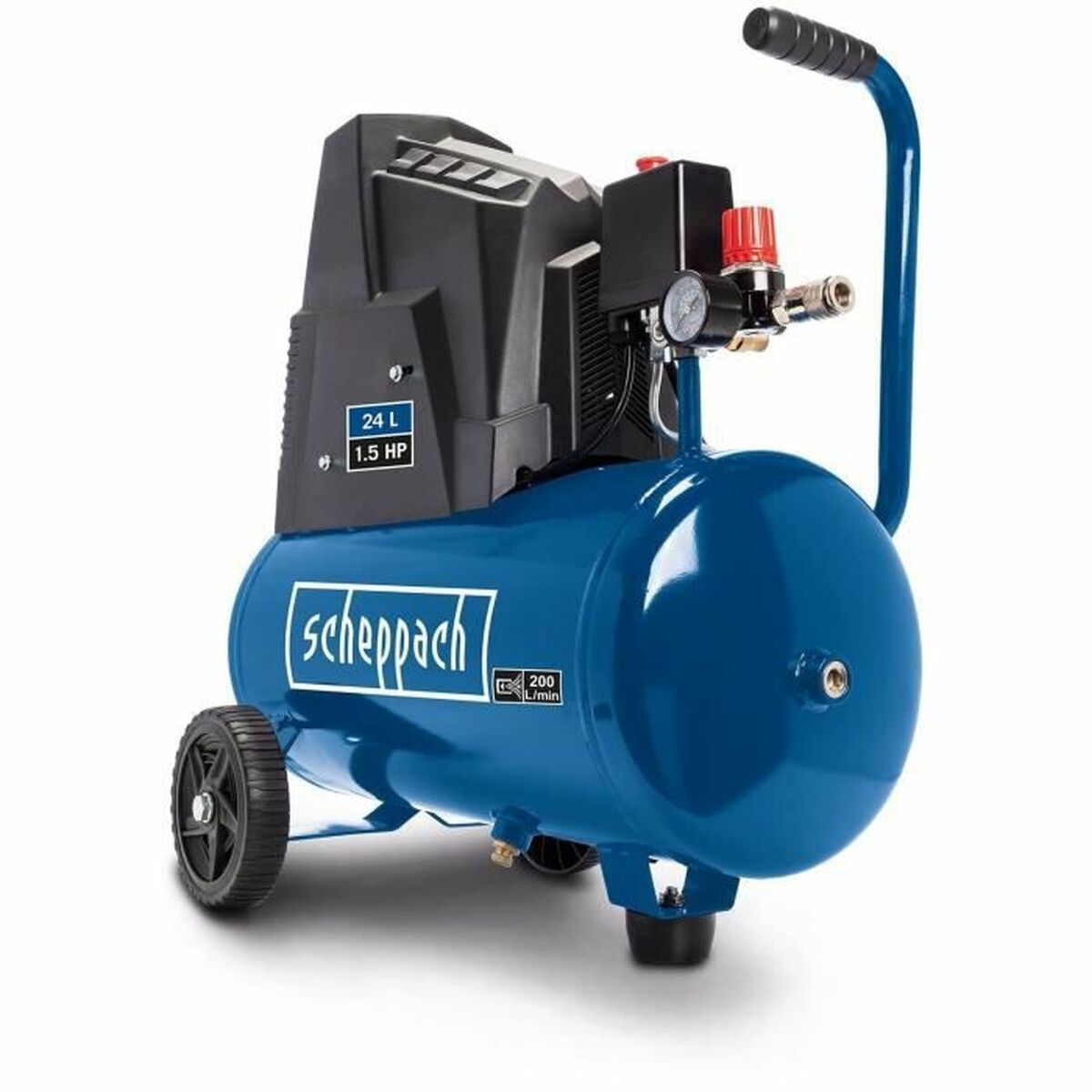 Luftkompressor Scheppach HC30OX Horisontal 1100 W 8 bar 24 L